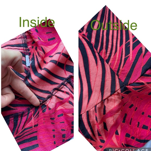 Monsoon Beach Tropical Print Shirred Bandeau Floaty Dress Front Slit Size Small - Picture 17 of 17